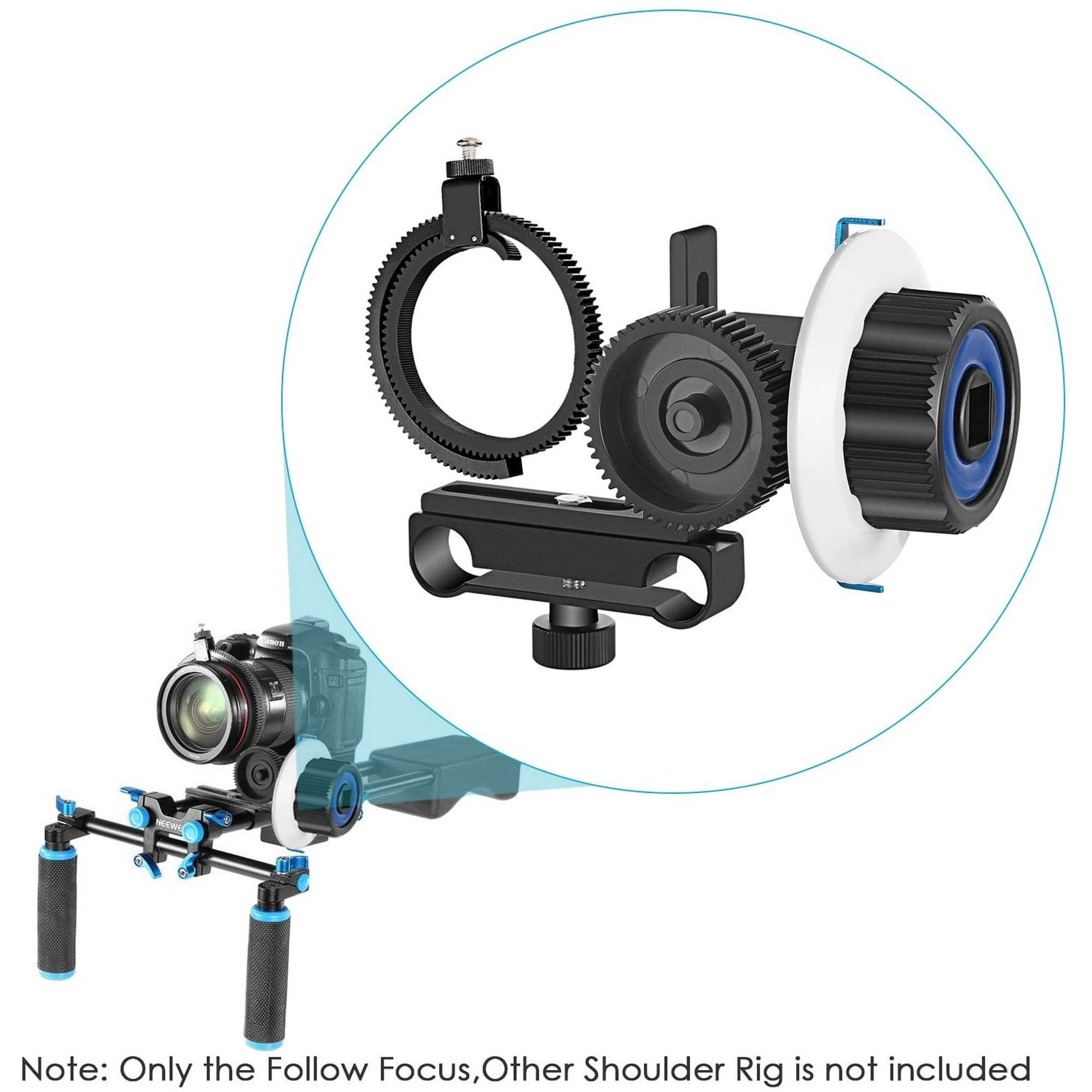 Morros DSLR Follow Focus with Gear Ring Belt for DSLR Cameras and Camcorders Morros DSLR Follow Focus with Gear Ring Belt for DSLR Cameras and Camcorders